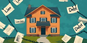 how to sell a house with a lien